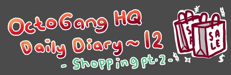 OctoGang's Diary: Day 12 - Shopping part 2 Webtoon Kr Comic Webcomic TakosDiary