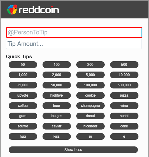 ReddCoin Tip Platform