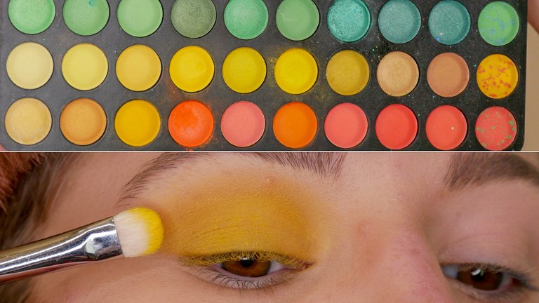 Full On Sunshine Look - Yellow- Melissavandijkmakeuptutorials.jpg