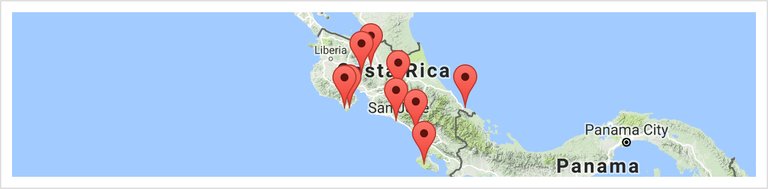 Costa Rica Map