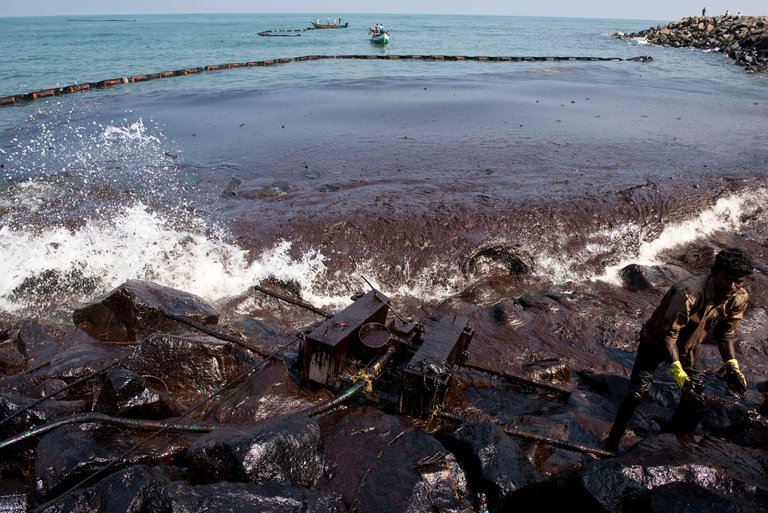 Bharathi Nagar Beach coastline in Chennai, India, on Sunday, February 5, 2017.jpg