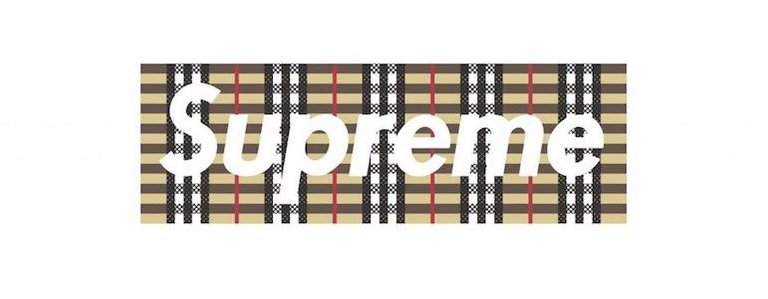 supreme burberry box logo