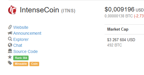 Screenshot-2018-2-6 IntenseCoin (ITNS) price, charts, market cap, and other metrics CoinMarketCap.png