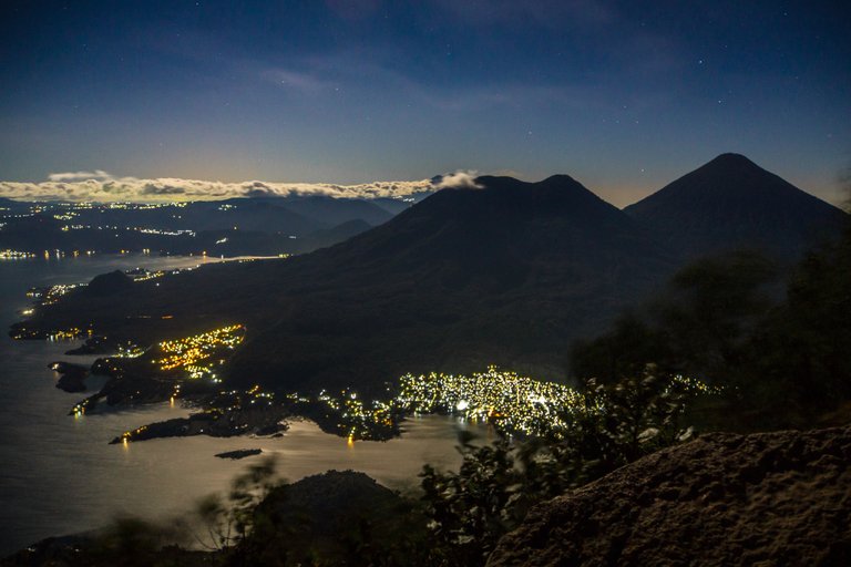 Sunrise Vocano San Pedro Guatemala Lake Atitlan