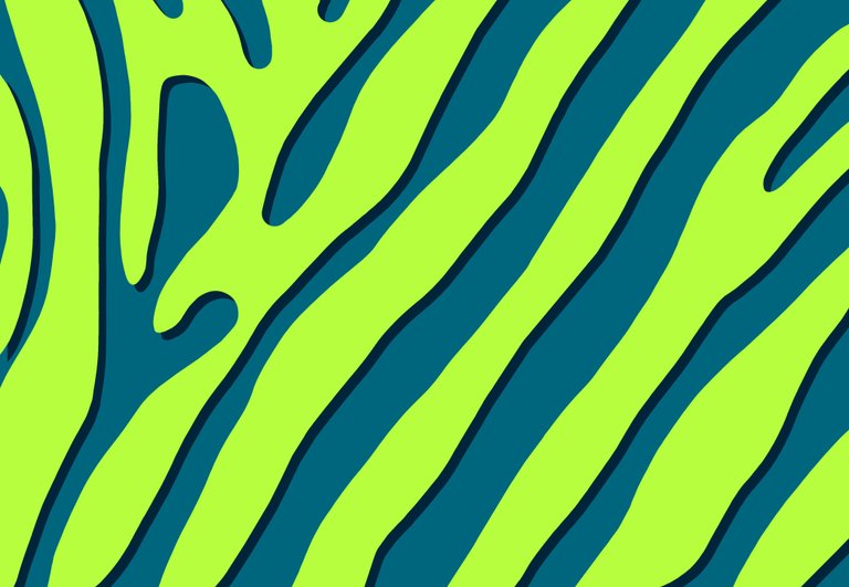 Zebra curved stripe background green blue.jpg