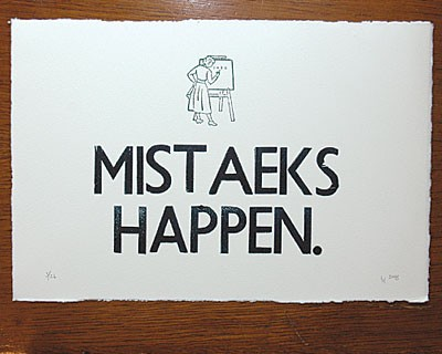Mistakes happen!