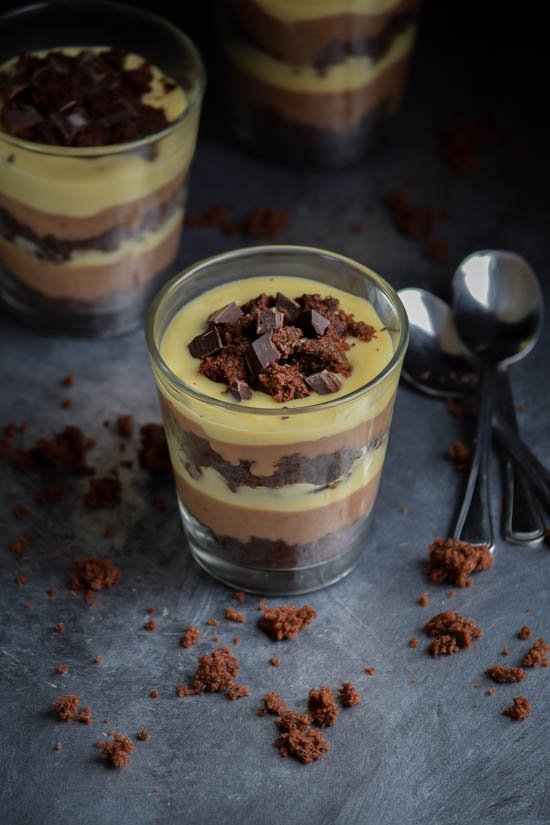 Chocolate & Vanilla Malted Milk Pudding Brownie Trifles,.jpg