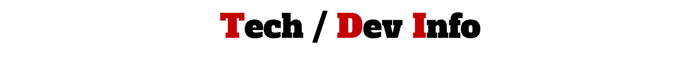 Tech Dev banner