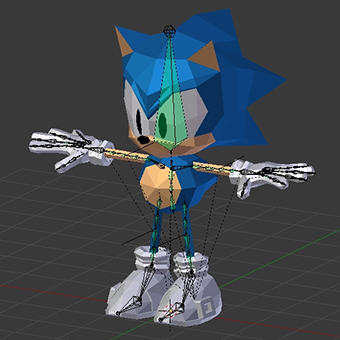 Desktop screenshot Sonic with bones.png