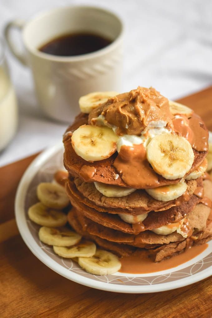 Peanut Butter Banana Protein Pancakes..jpg