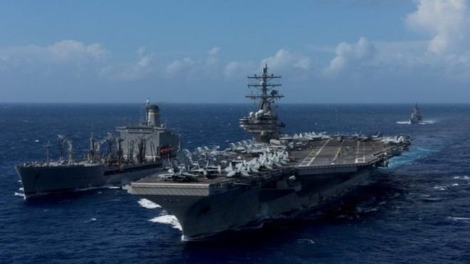 US Navy aircraft carrying 11 crashes off Japan.jpg