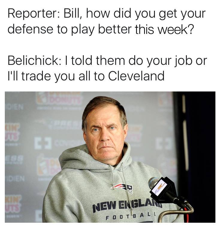 Bellicheck trades defense.jpg