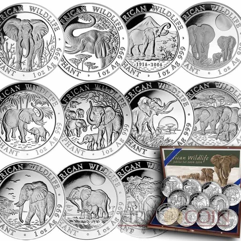 Somalian-Elephants-Anniversary-11-Coin-Set-Silver-African-Wildlife-Series-2004-2014_first-coin-company_all1-900x900.jpg