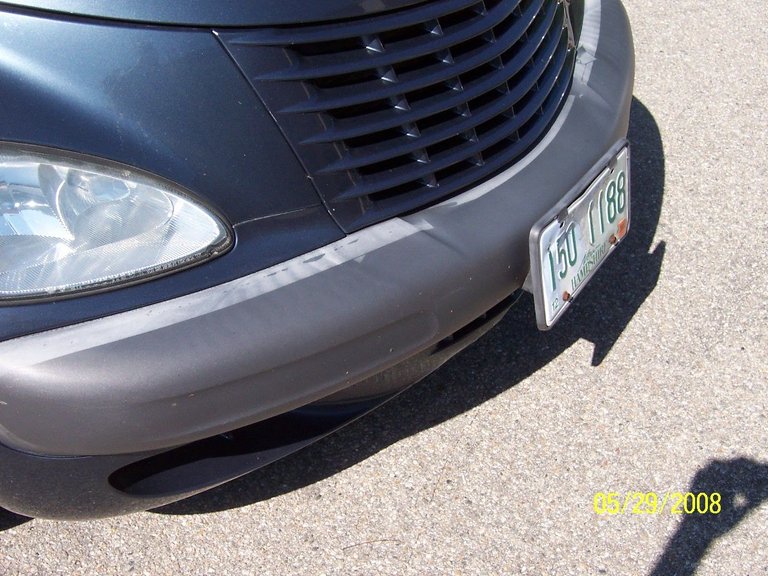 pt cruiser front bumper before.JPG