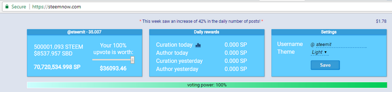 steemnow.com snapshot