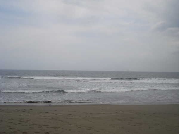 Poneloya beach in front of Malecon 2.JPG