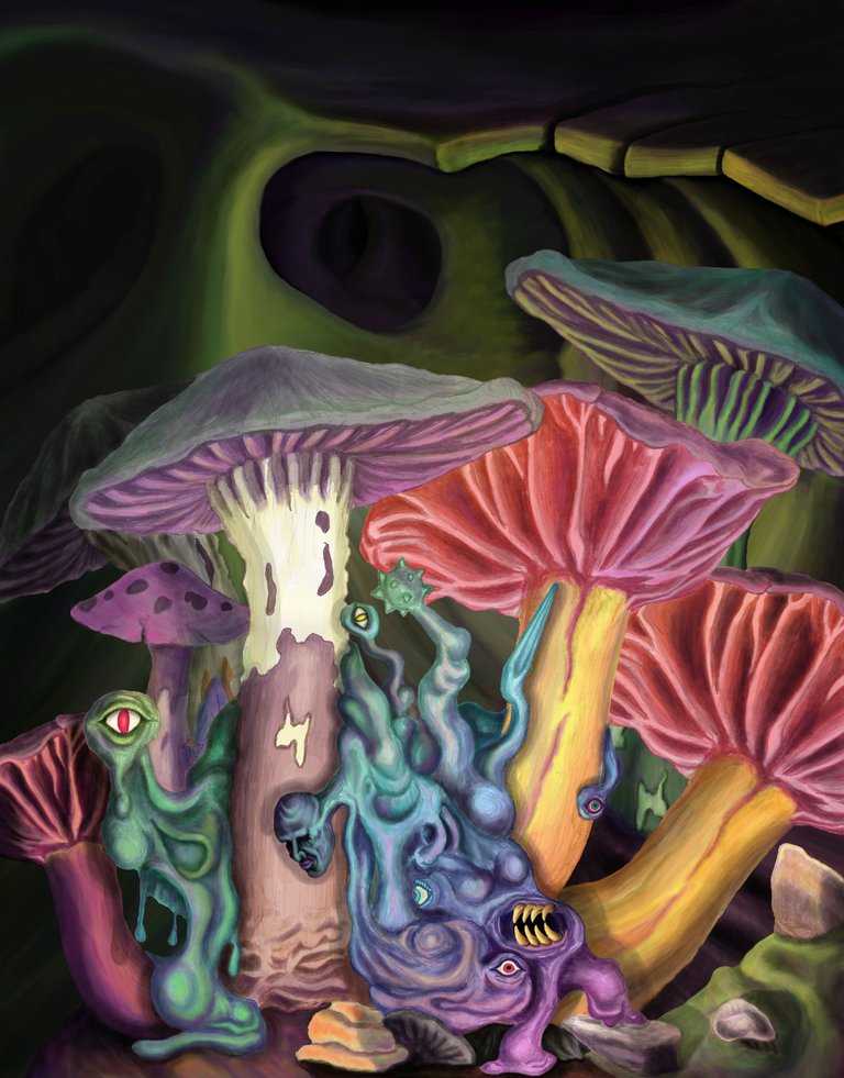 shoggoth in Fungus Forest.jpg