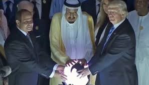 Trump and Saudi King Crystal ball.jpg