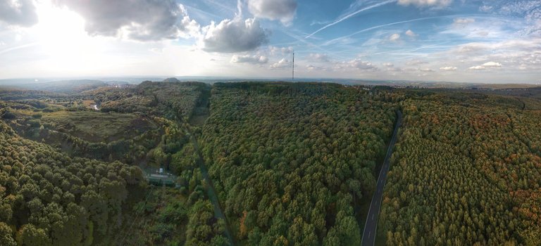 Blick von der Pfaffenkopfstraße