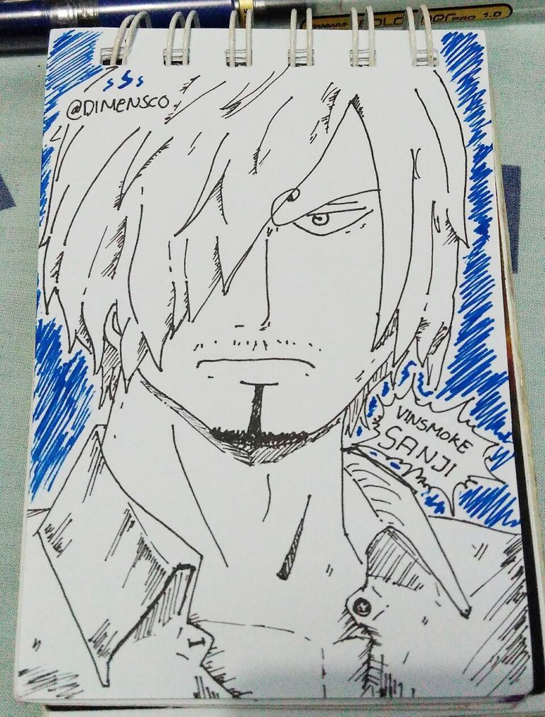 Sketch Series 2 Black Leg Sanji One Piece Hive