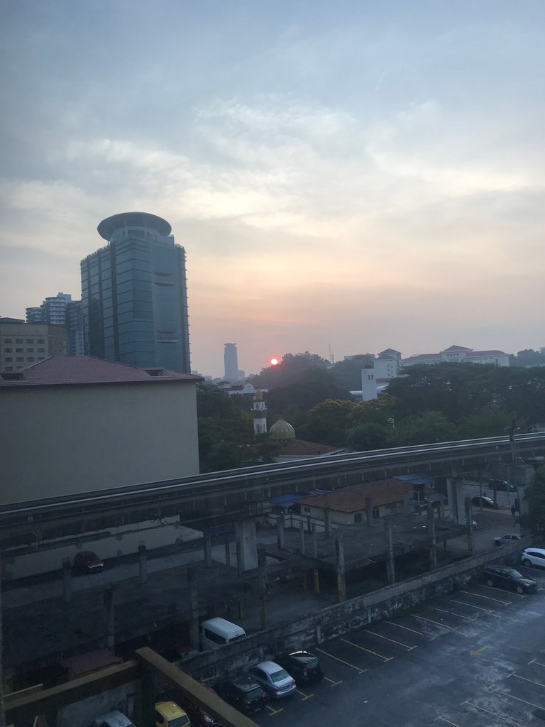 Tuesday Sunrise at KL Sentral in Kuala Lumpur, Malaysia