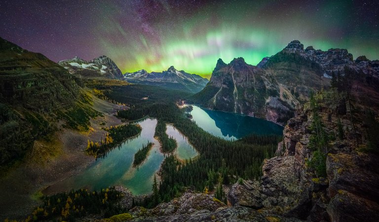 Lake O'Hara Aurora