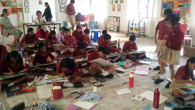 Participants of the Workshop including the two 'young' ladies