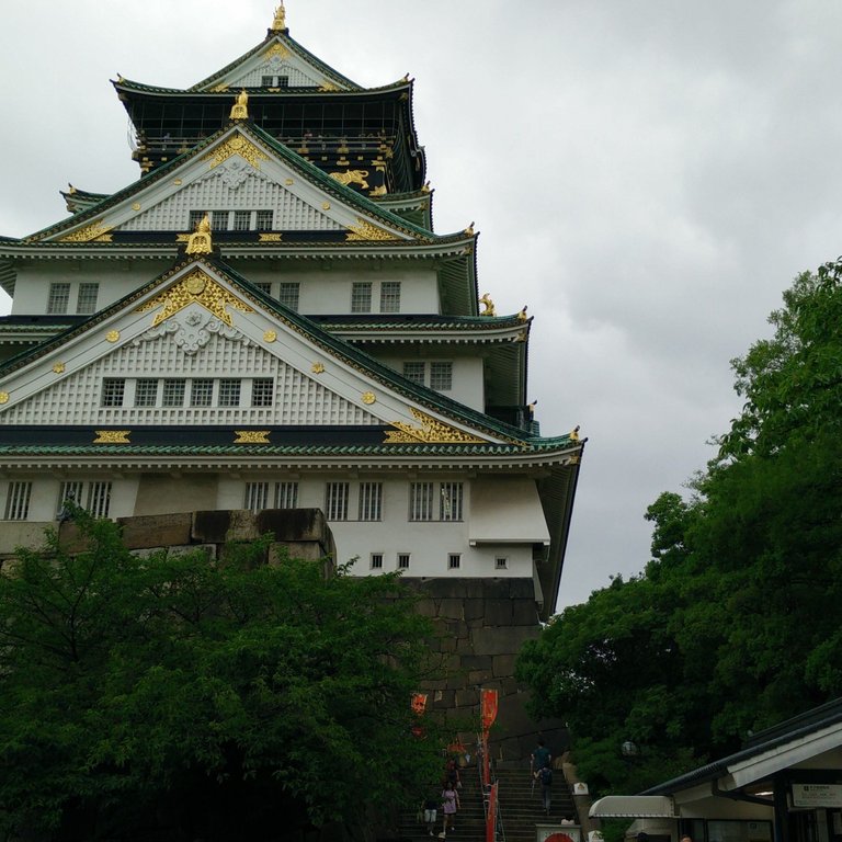 Entrance of the Osaka Castle