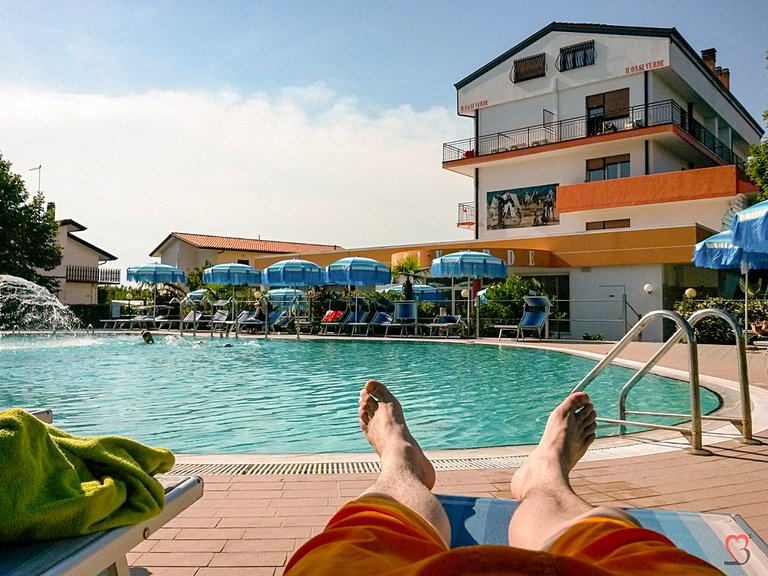 Pool at the Hotel in Lido Di Jesolo