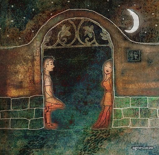 agnes laczo art summer night love.jpg