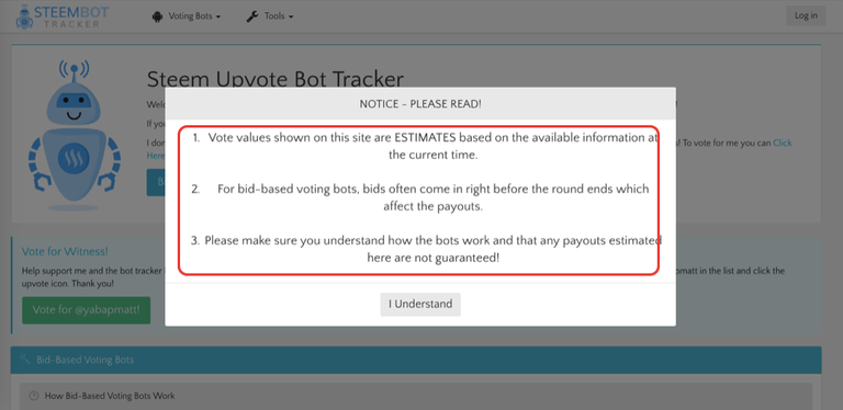 SteemBotTracker.com