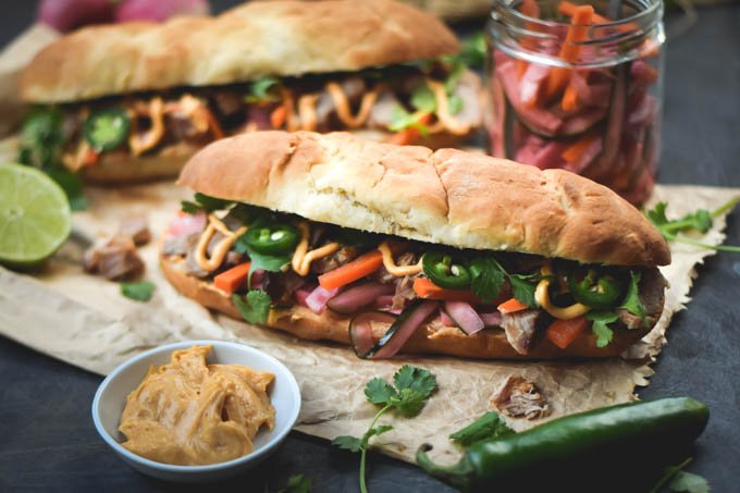 Vietnamese Pork Bahn Mi with Sriracha Tahini Mayo (8).jpg