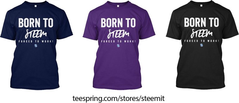 Born To Steem Tees.jpg