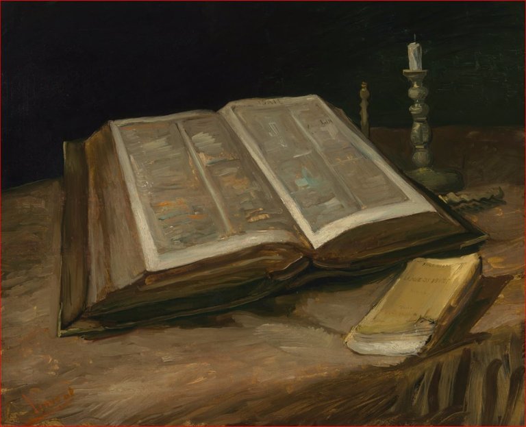 Still Life With Bible - Credits obliged to state - Van Gogh Museum Amsterdam-Vincent van Gogh Foundation.JPG