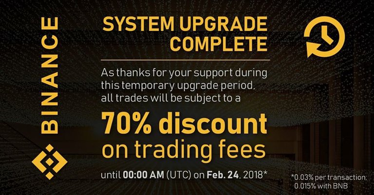 Binance Trading Fee 70 off for next 14 days.jpg