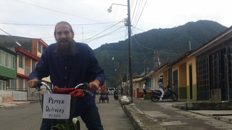 Alex vehicle selfie pepper delivery bicycle.jpg