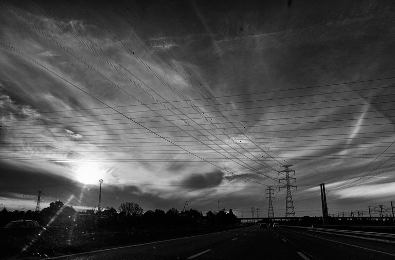 sunset road electric bw.JPG