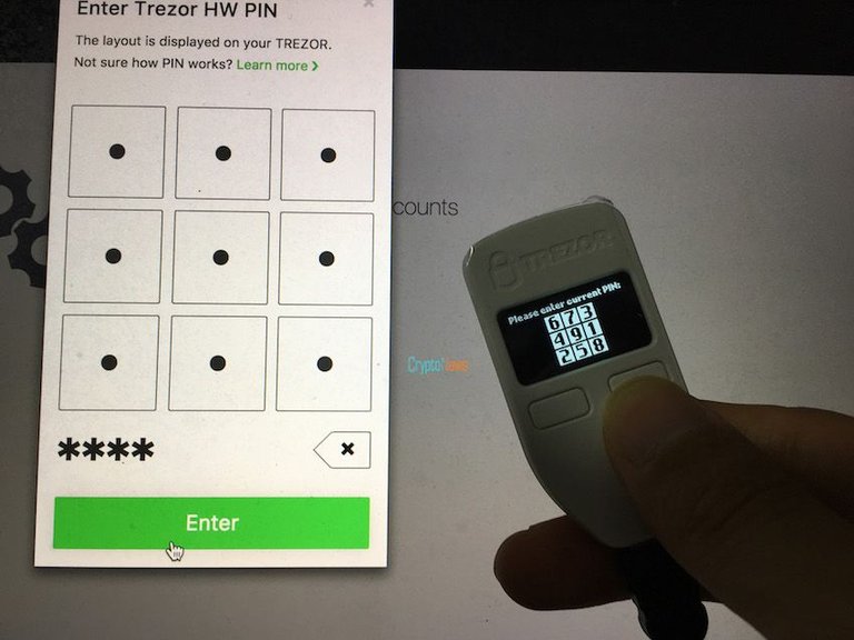 Config Trezor - Enter Trezor PIN.JPG