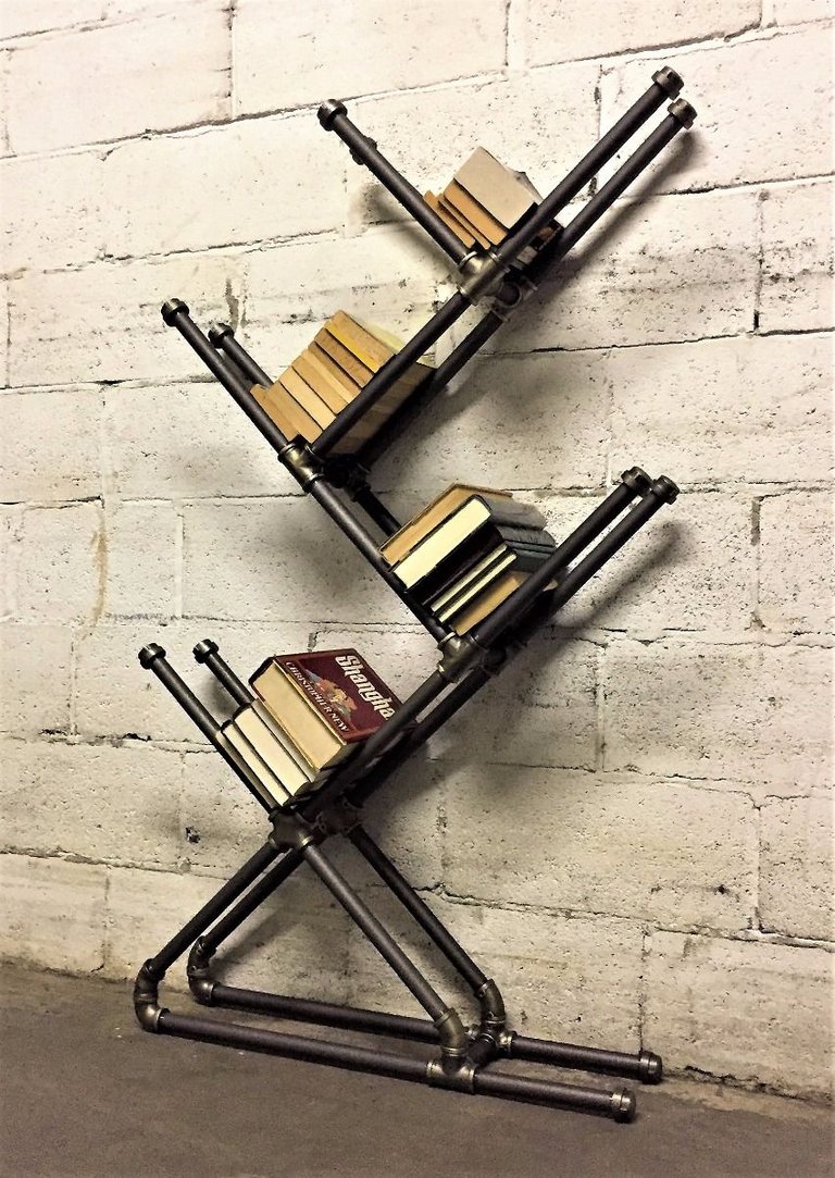 Furniture Pipeline Chicago Modern Industrial Display Bookcase (2).jpg