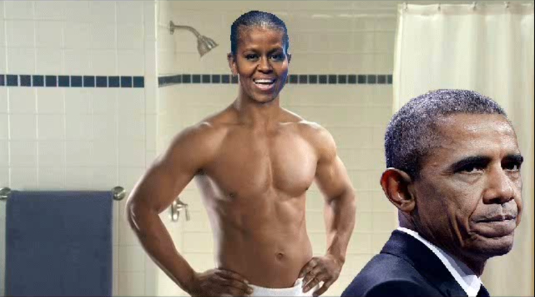 michelle obama tranny man nfl gay michael lavaughn robinson.png