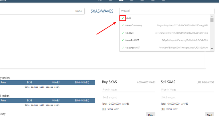 Buy sell SXAS with other cryptocurrencies step 2.png