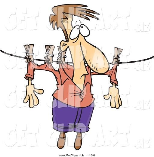 clip-art-of-a-man-hanging-on-a-clothes-line-to-dry-over-white-by-ron-leishman-1588.jpg