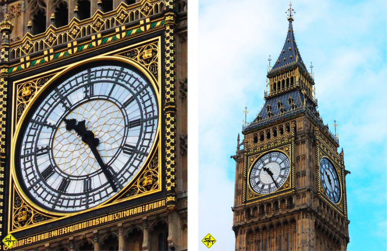 Inglaterra - Londres - Big Ben e as Casas do Parlamento