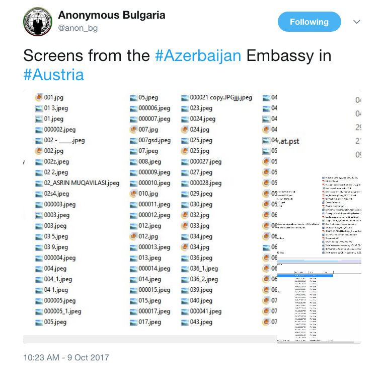 Anonymous Bulgaria on Twitter   Screens from the  Azerbaijan Embassy in  Austria https   t.co mf3zEtq3Nc (1).png