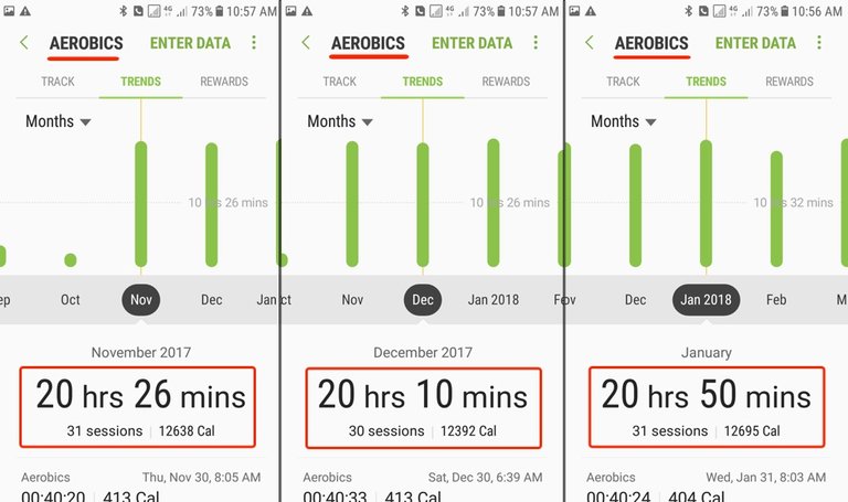 Fitness Challenge - May Report - Aerobic