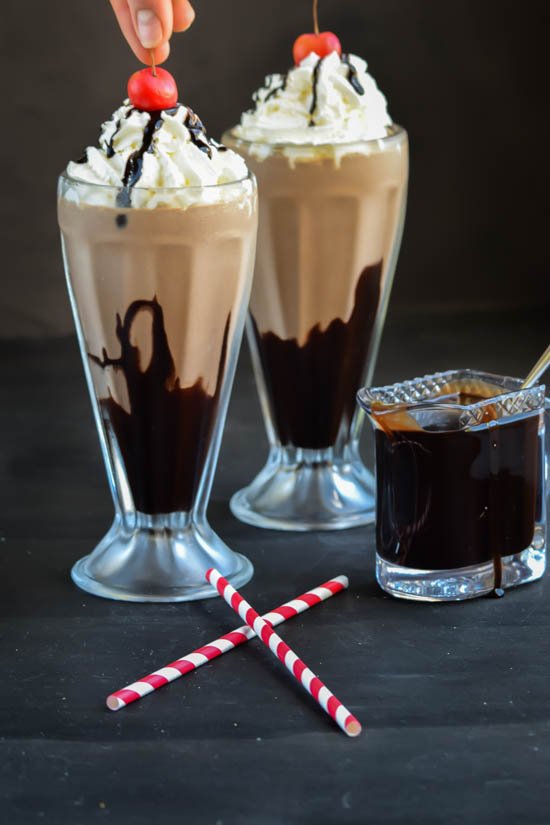 Malted Chocolate Milkshake with Homemade Chocolate Syrup (9).jpg