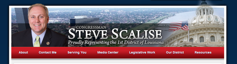 Welcome to Congressman Steve Scalise   Congressman Steve Scalise.png