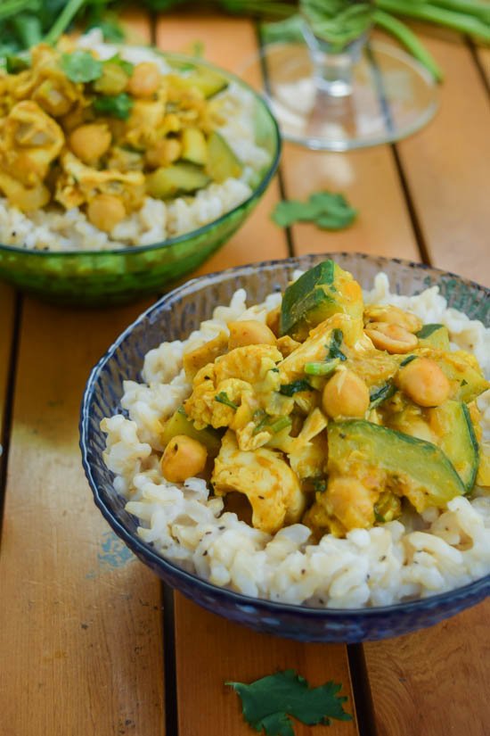 Thai Pumpkin Chicken Curry with Coconut Ginger Brown Rice7.jpg