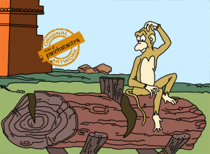 panchatantra-monkey-wedge-log_01.png