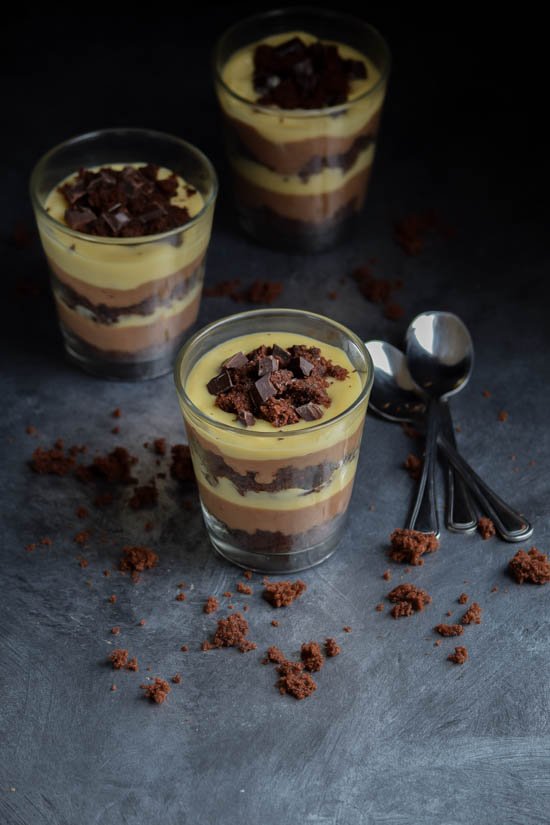 Chocolate & Vanilla Malted Milk Pudding Brownie Trifles8.jpg